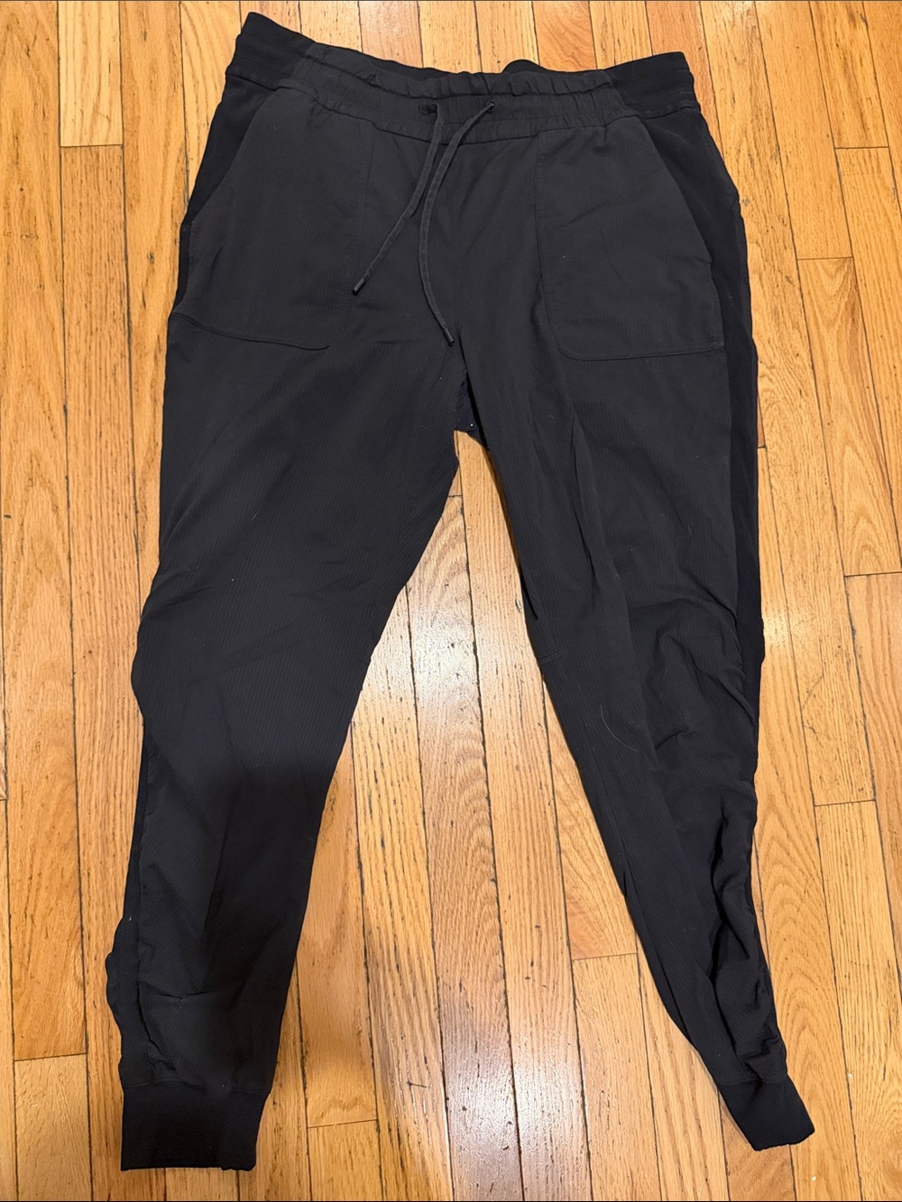 lululemon athletica Black Men's Jogger Pants with Drawstring